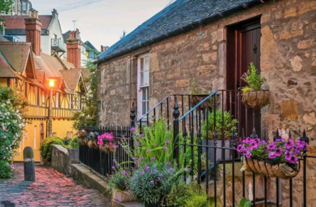 Edinburgh'S Dean Village River View Retreat Bagian luar foto